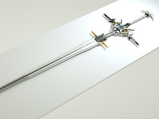 加材质的十字军大剑