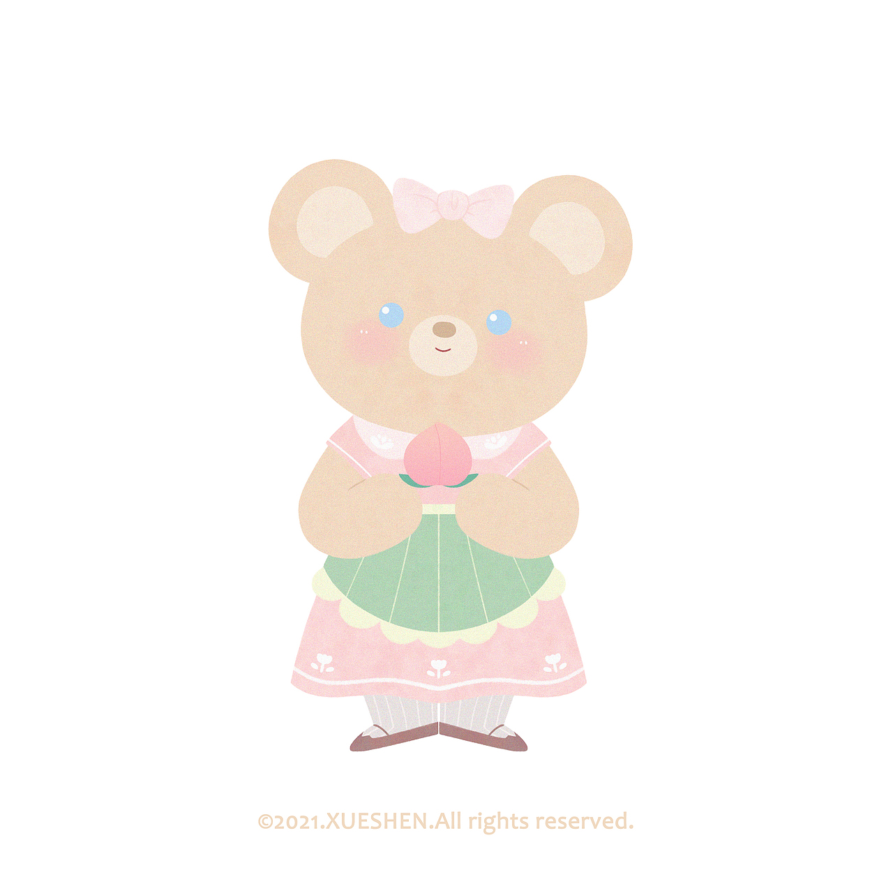 一组小动物拟人