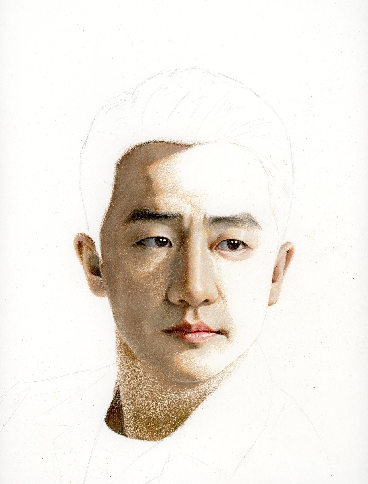 手绘黄轩，完美关系魏哲，一痕老师彩铅课（图ZMTk3NDgzNDQ0） - 绘画 - 站酷设计师曹一痕原创素材 - 站酷ZCOOL