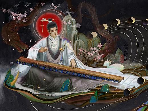 琴瑟悠悠（个人主页-ZNTM2NjM3MzY=） - 创作习作 - 站酷设计师米虫三小姐原创素材 - 站酷ZCOOL