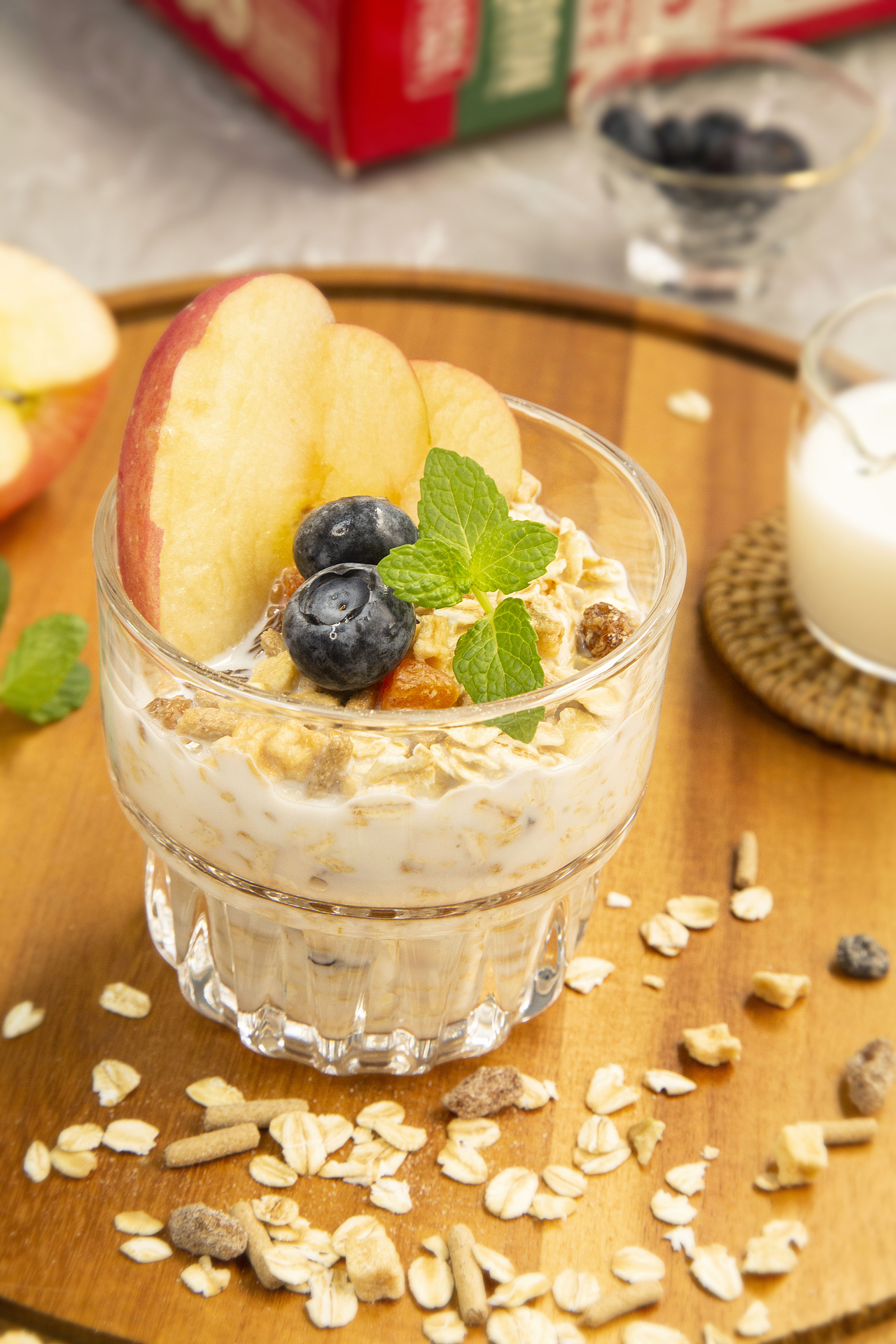 美食摄影——麦片场景图拍摄