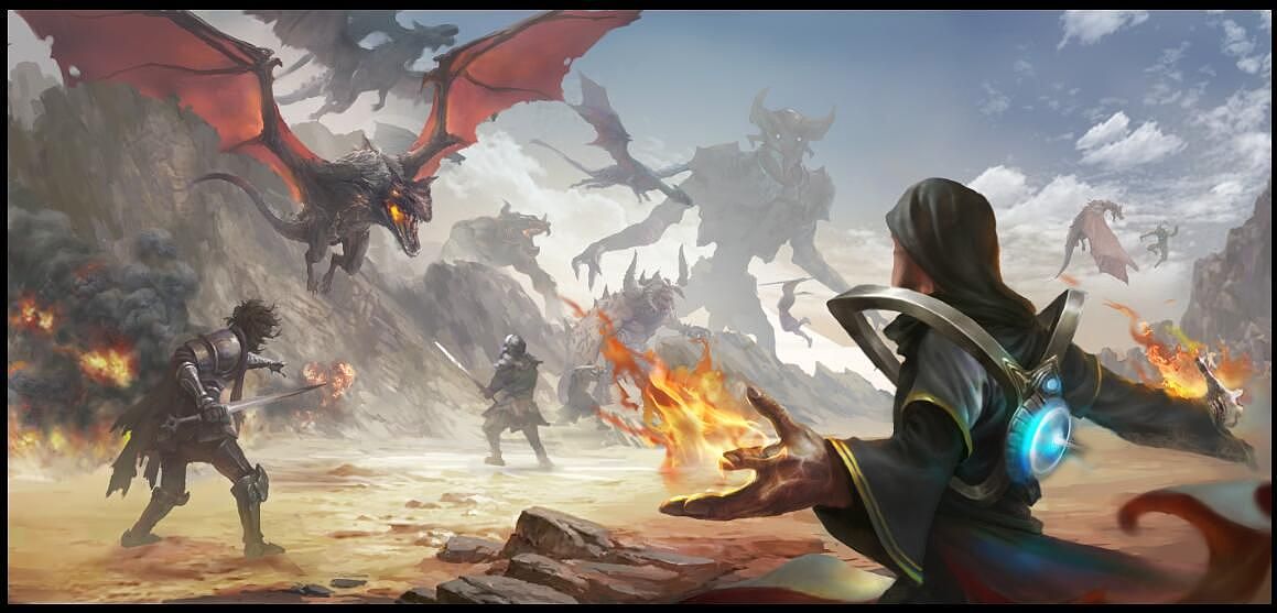 人怪大战（图ZMTEyMjkzMjU2） - 概念设定 - 站酷设计师波波画原创素材 - 站酷ZCOOL