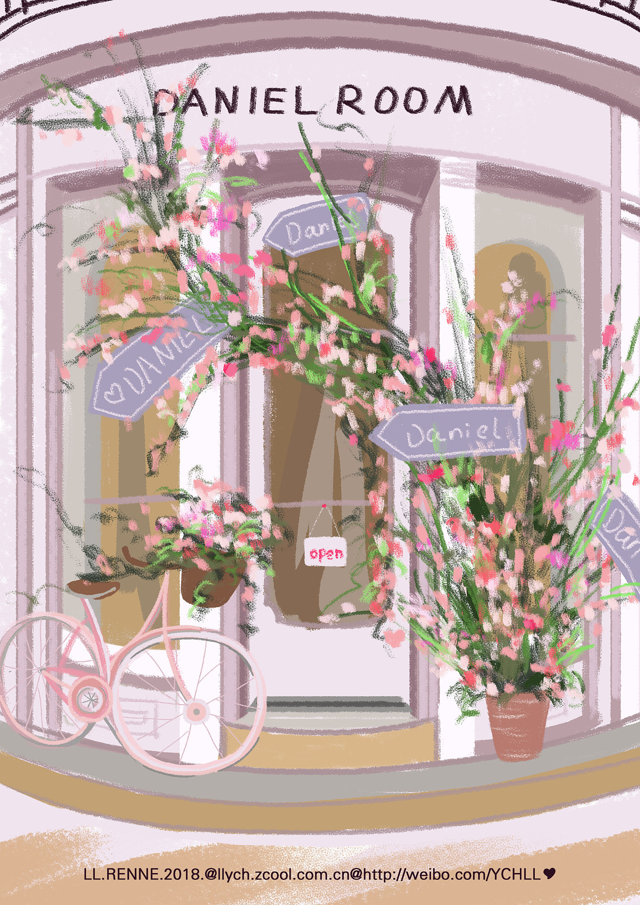 花店2|插画|创作习作|蓬松的绵羊 - 原创作品 - 站酷 (zcool)