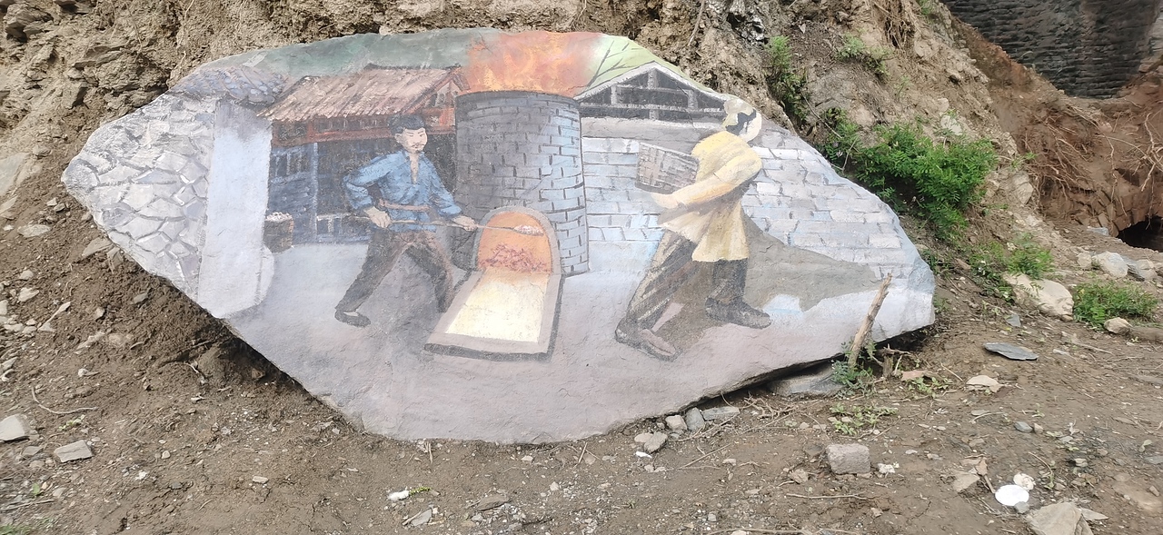 乡村文化墙,农村壁画,农村墙绘