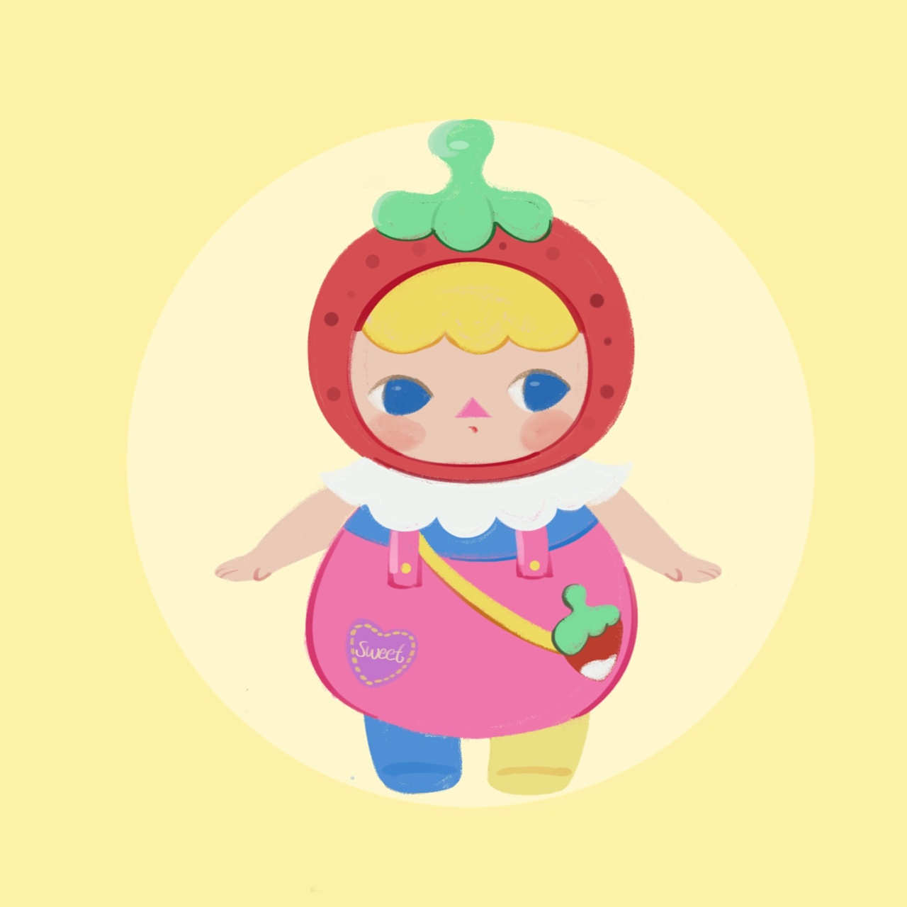 这些年抽到的盲盒宝宝|插画|新锐潮流插画|王泽萍 - 原创作品 - 站酷
