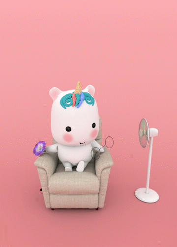 《吹风扇》（图ZMjY3Mzc5ODMy） - 动画片 - 站酷设计师sooooc原创素材 - 站酷ZCOOL