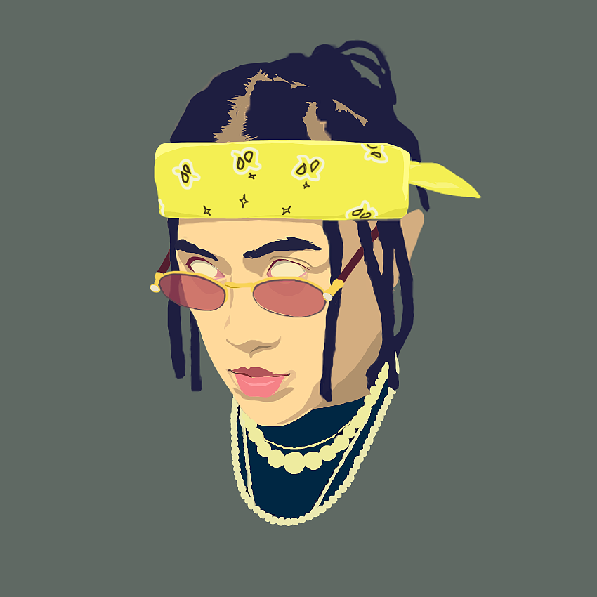 rapper插画头像合集