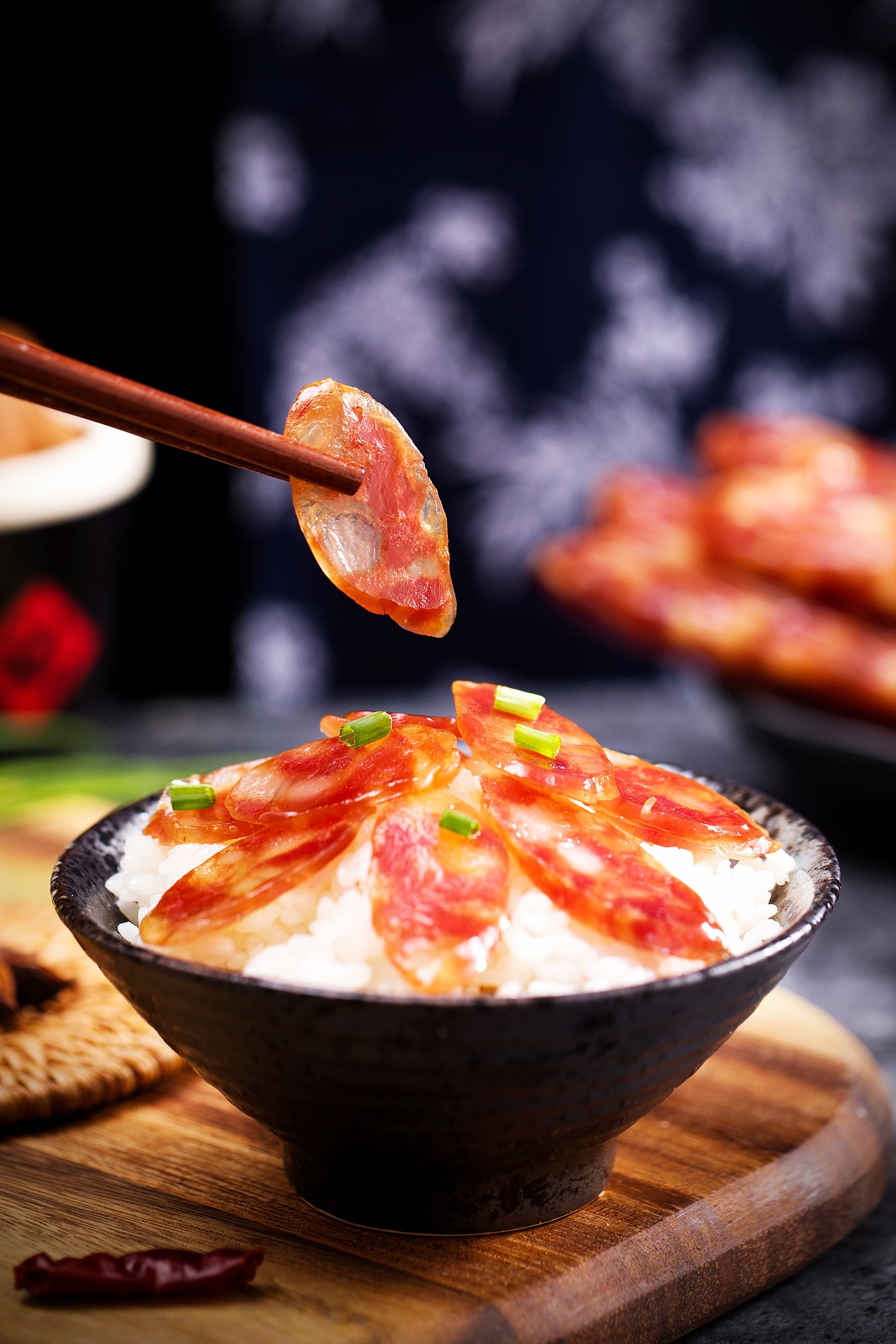 坚果麦片美食拍摄