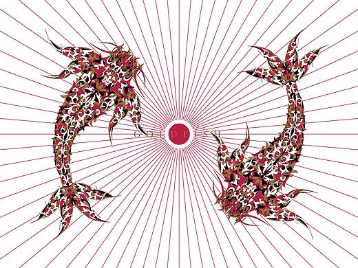 国潮图案设计《GOLDFISH》