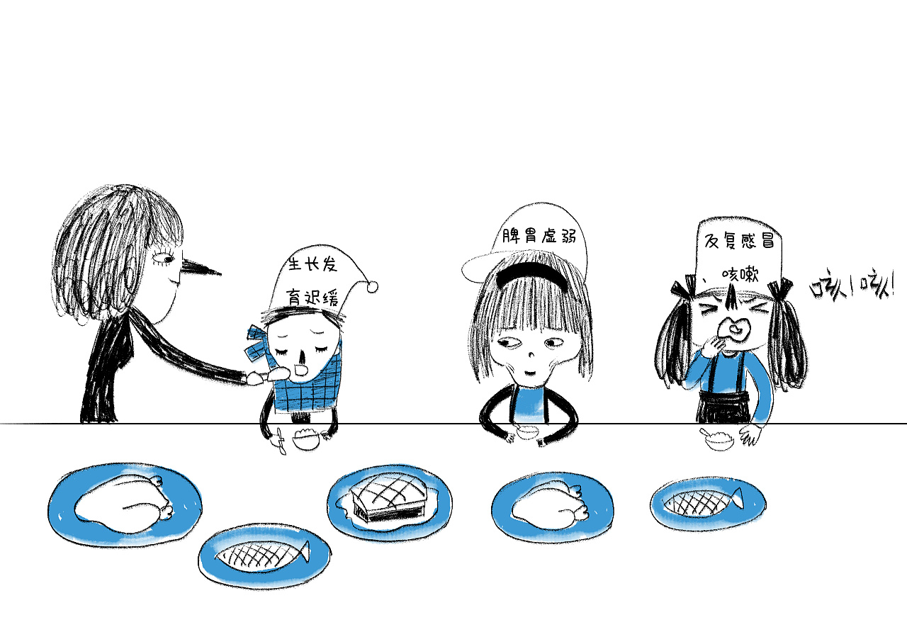 普林斯作品案例-新媒体插图|插画|儿童插画|酷酷的李唯依 - 原创作品