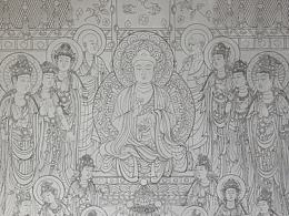 阿弥陀佛说法图