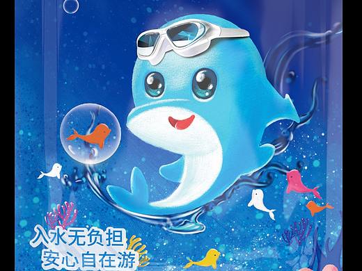 婴儿游泳裤包装