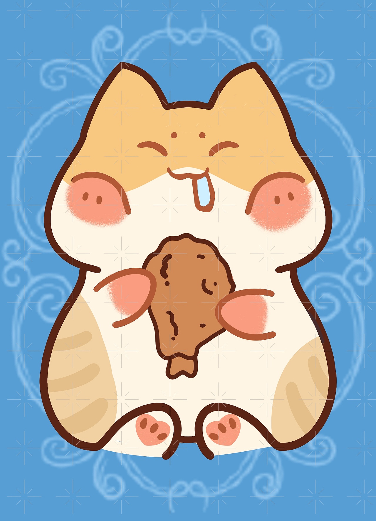 猫咪快餐店食物插画Ip设计（图ZMzgzNTg3Nzg0） - 商业插画 - 站酷设计师竹子呐呐原创素材 - 站酷ZCOOL