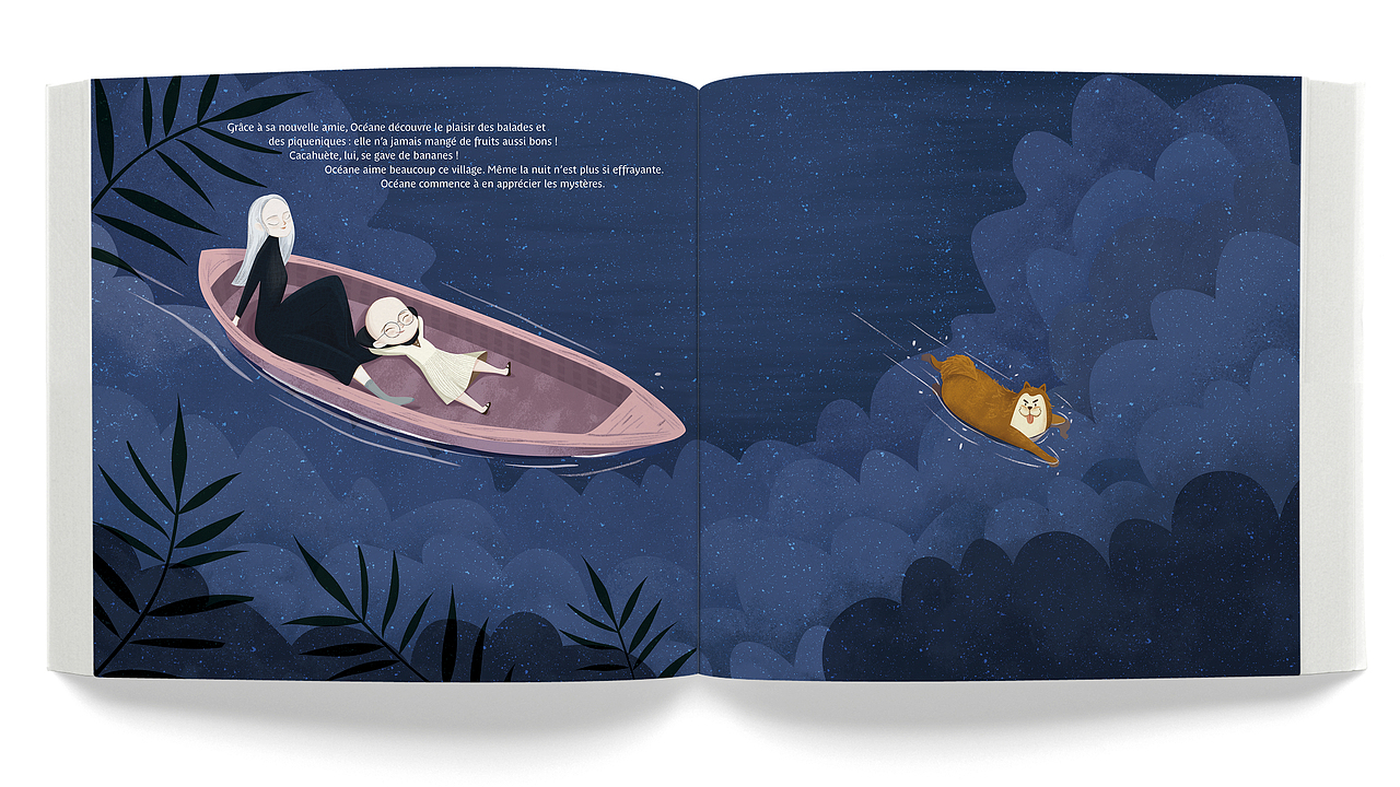 绘本《穿过海洋》