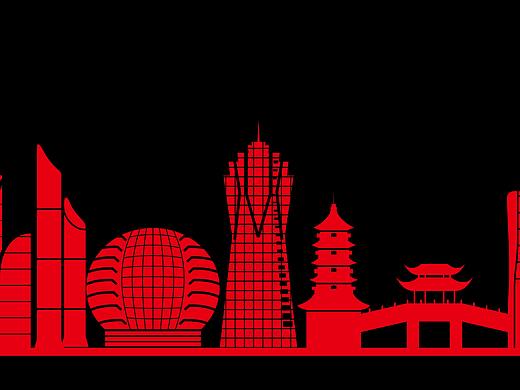 杭州城市剪影