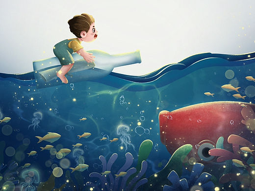 原创儿童插画（个人主页-ZNDI2MzE2MDA=） - 儿童插画 - 站酷设计师舒心宝贝原创素材 - 站酷ZCOOL