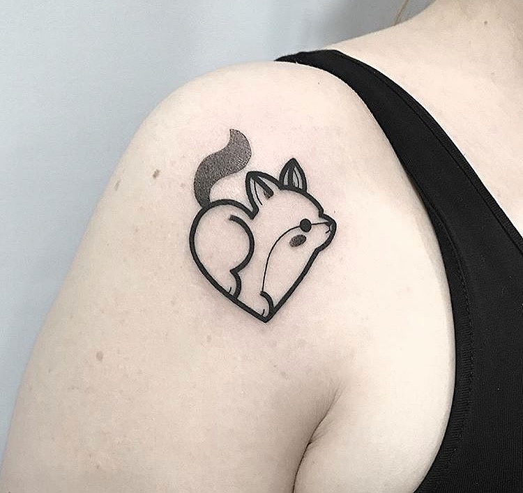 宝鸡纹身.可爱到爆的小可爱纹身赏析