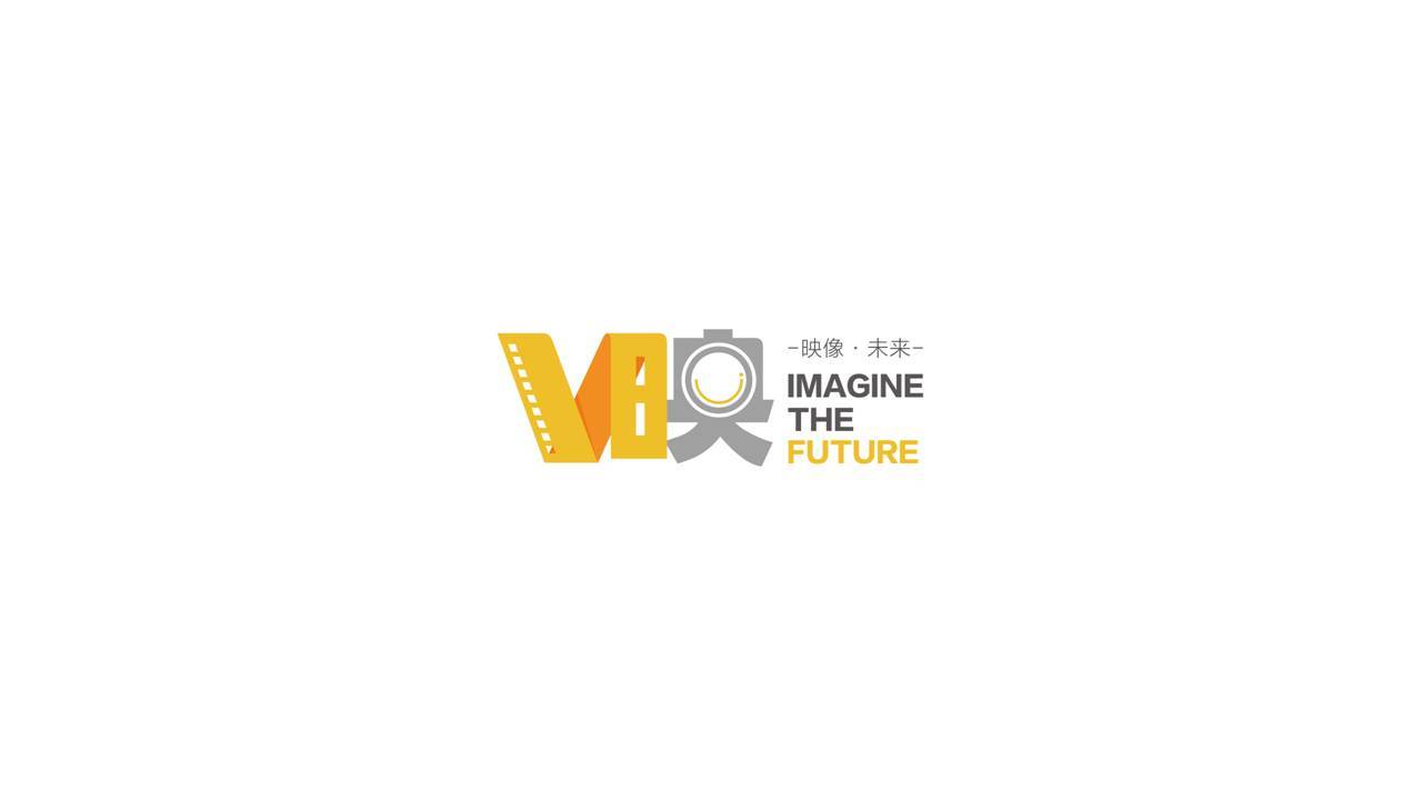 影视传媒行业logo设计-v映logo设计-墨尔本视觉设计logo设计