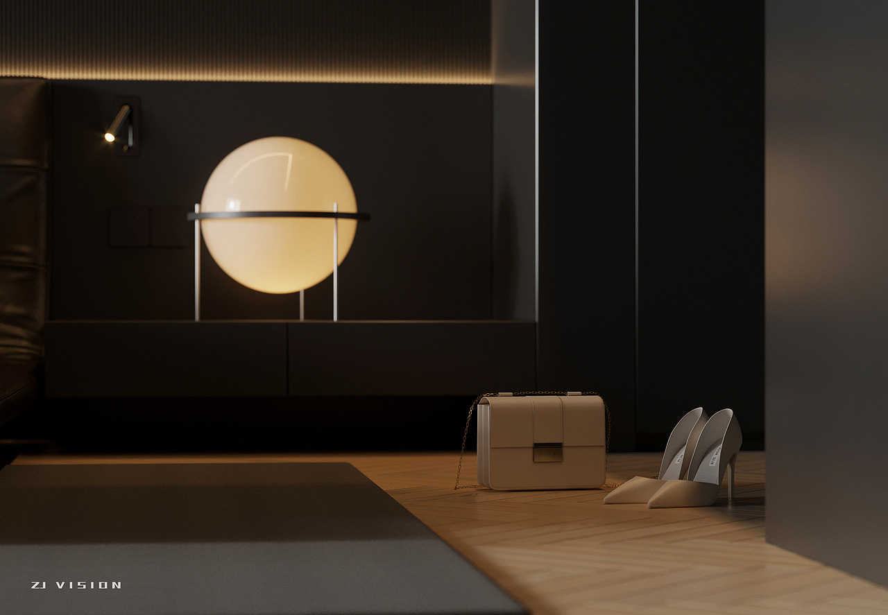 现代风卧室表现（图ZMjc2NjI4OTY4） - 家装设计 - 站酷设计师ZJVISION原创素材 - 站酷ZCOOL