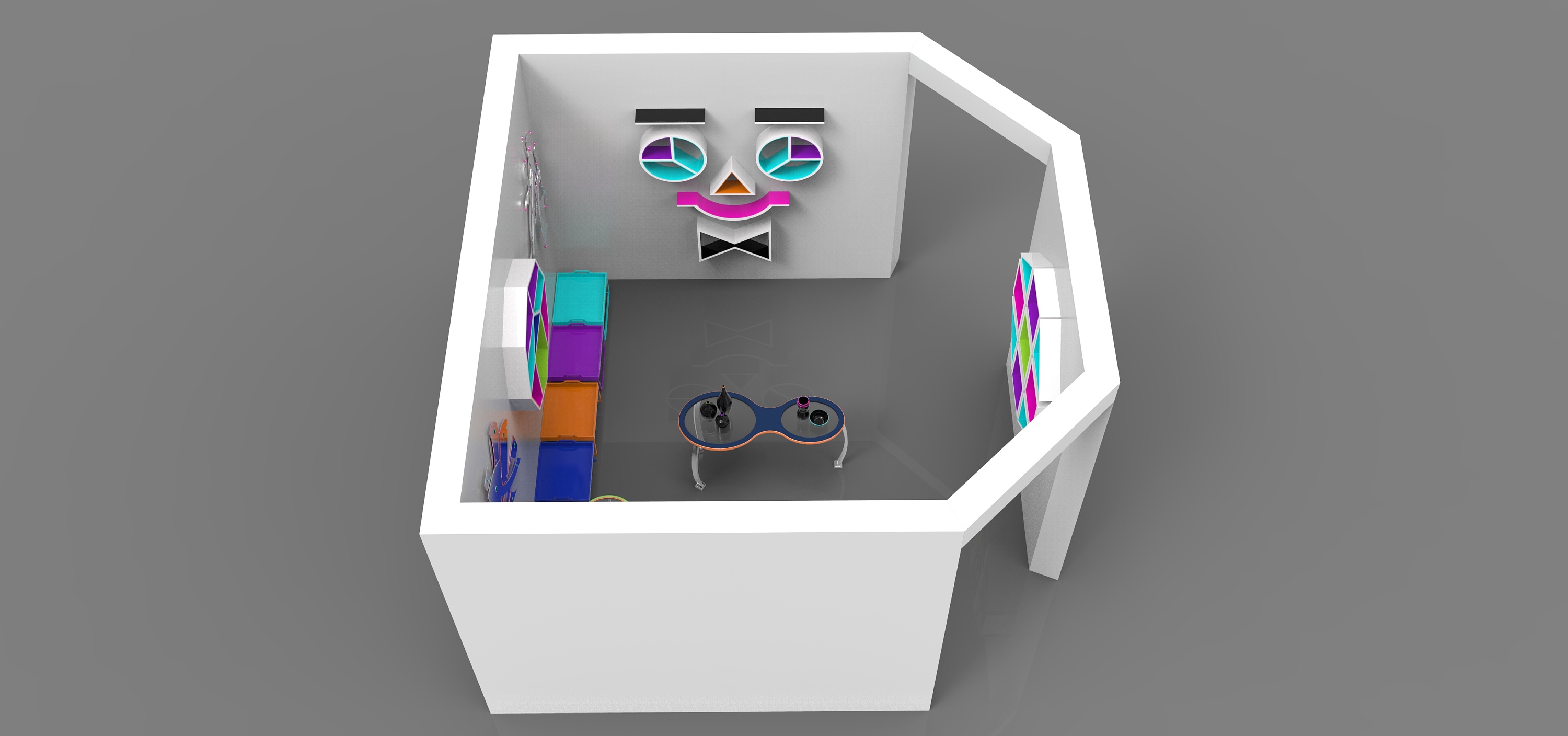 个人产品展厅设计|空间|展示设计 |alex260 - 原创作品 - 站酷 (zcool