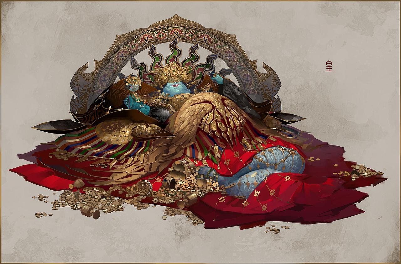 靡 Fy 角色原画 金奖