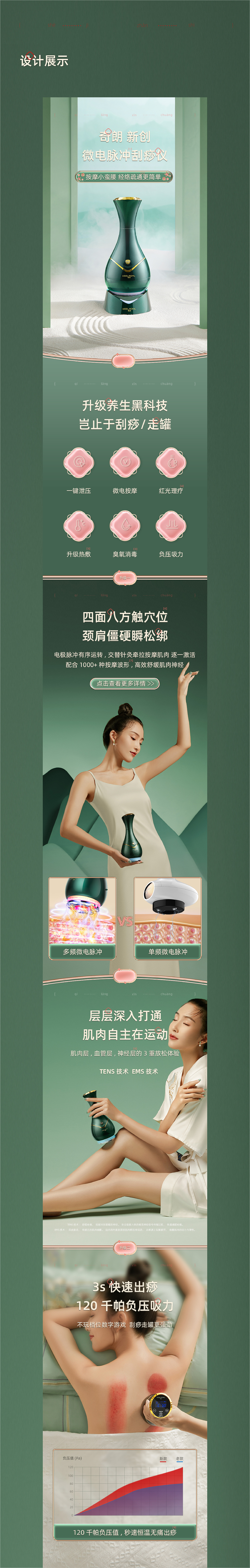 详情页设计 | 刮痧仪全案策划（图ZMjY0NDg0OTgw） - 电商 - 站酷设计师加点创意原创素材 - 站酷ZCOOL