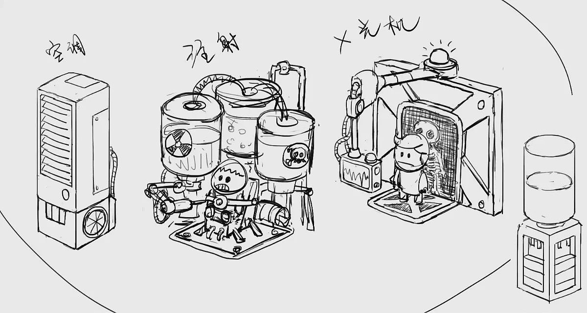 《Fun Hospital》《逗趣医院》游戏设定。（图ZNDcyOTk4MjA=） - 游戏原画 - 站酷设计师鬼才兄原创素材 - 站酷ZCOOL