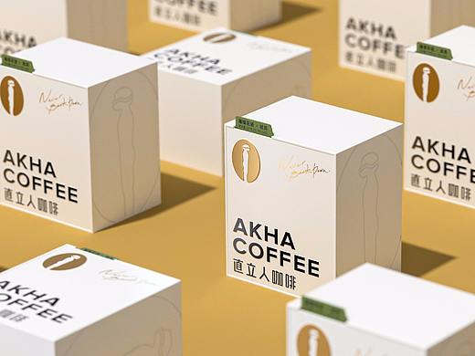 直立人咖啡 AKHA COFFEE | 整体品牌形象设计&包装设计