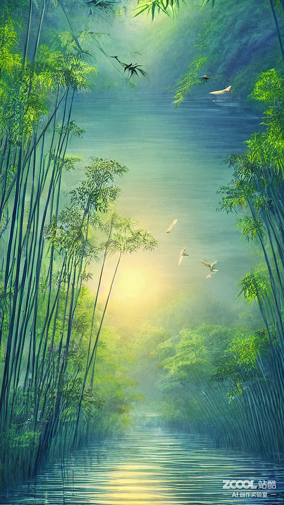 #AI创作实验室#风景（图ZMzE5NTQzMjY0） - AI作品 - 站酷设计师工夫茶2333原创素材 - 站酷ZCOOL