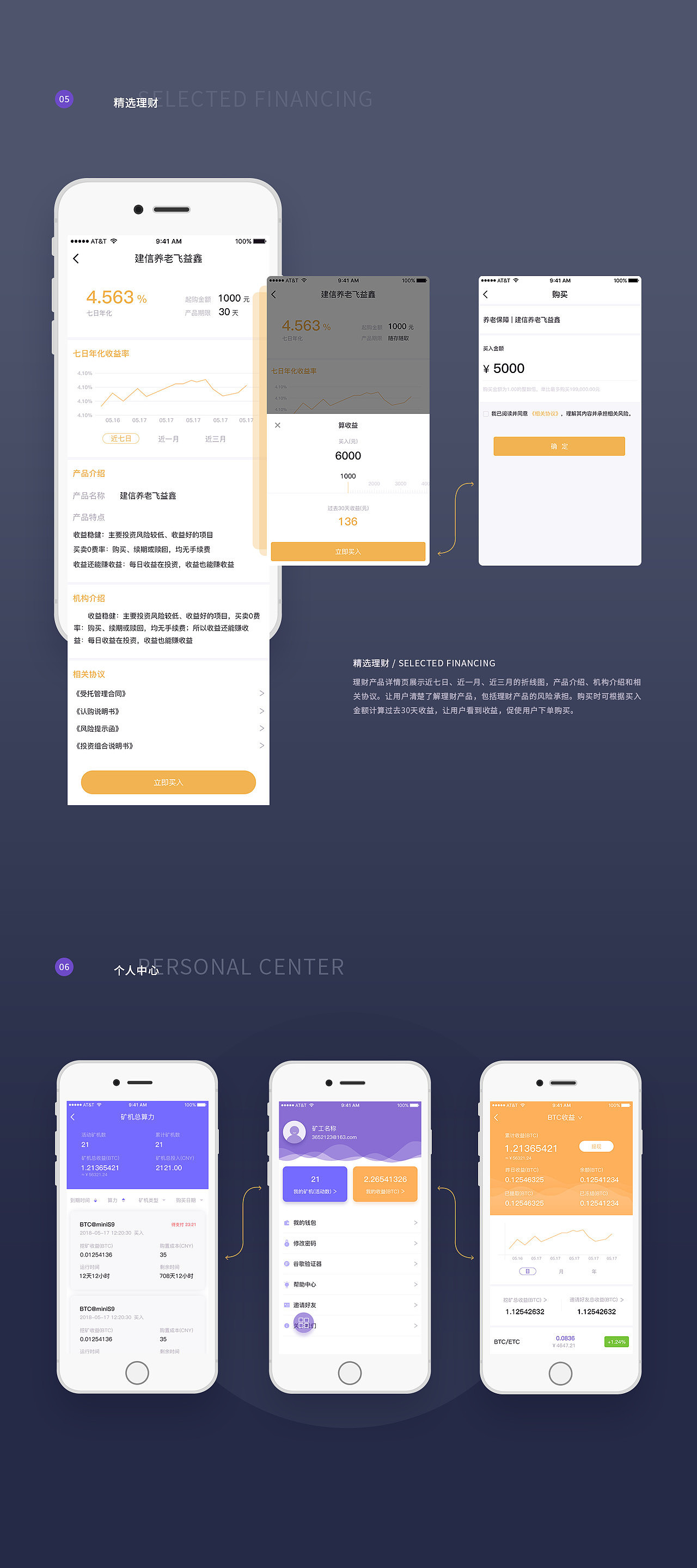 2018年作品 Wemine微挖矿（图ZMTI5MDk5NDIw） - APP界面 - 站酷设计师Yejingwen原创素材 - 站酷ZCOOL