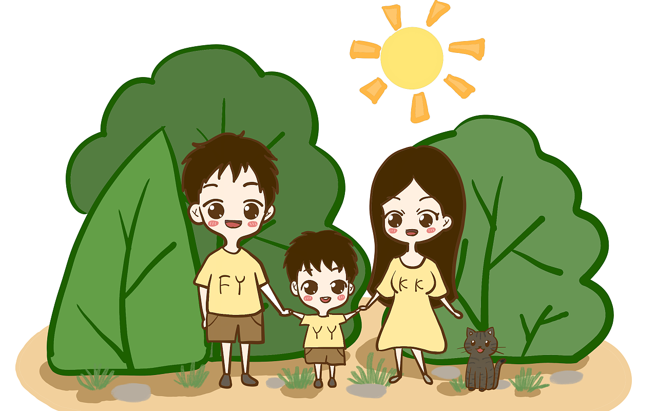 亲子原创手绘作品