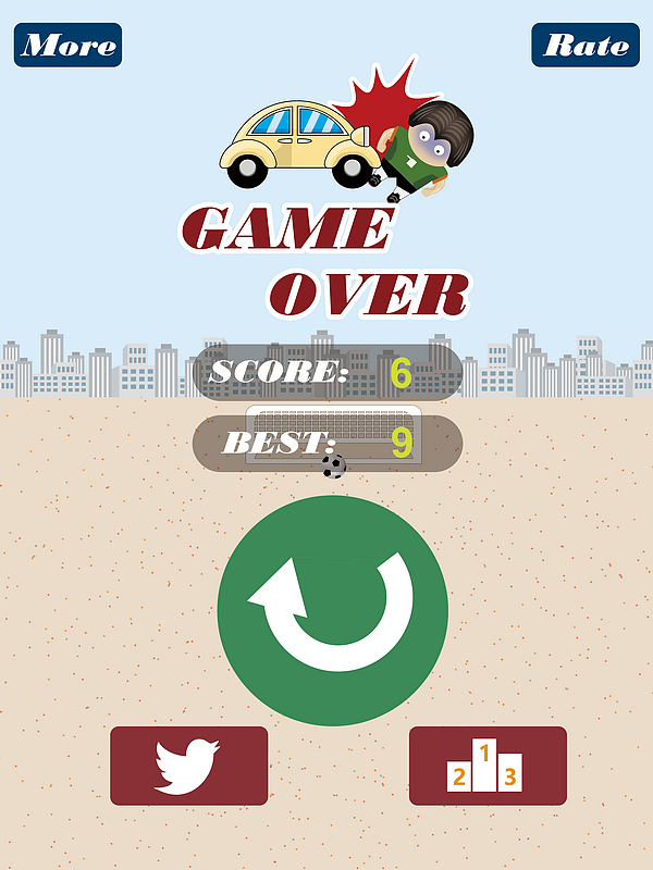 一个足球小子的游戏设计