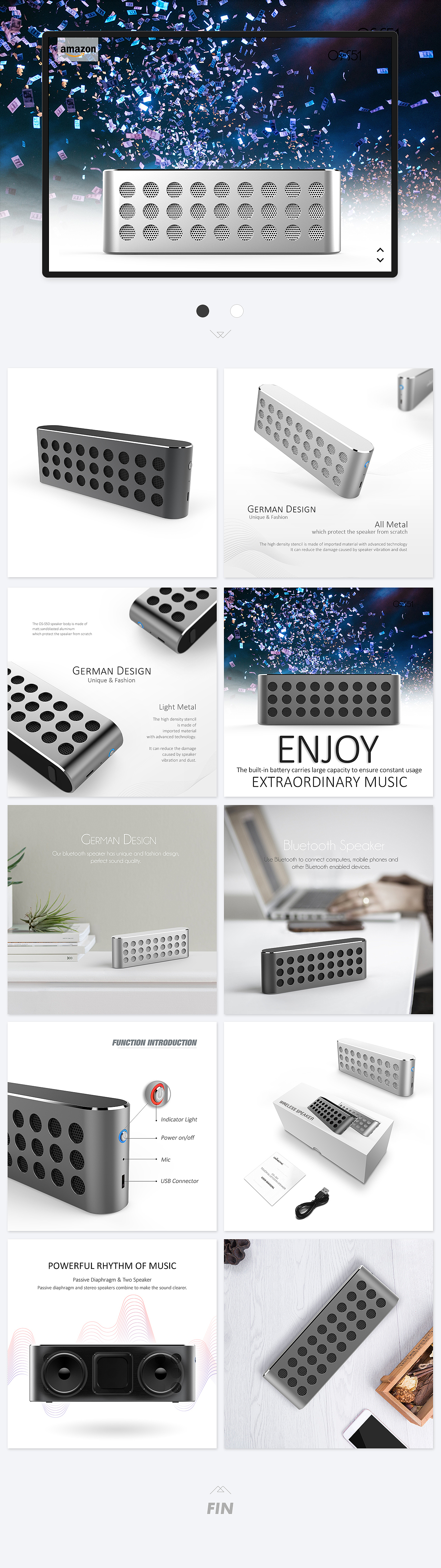 蓝牙耳机外贸平台主图设计（图ZMTY2MDA4OTU2） - 电商 - 站酷设计师Xarasummer原创素材 - 站酷ZCOOL