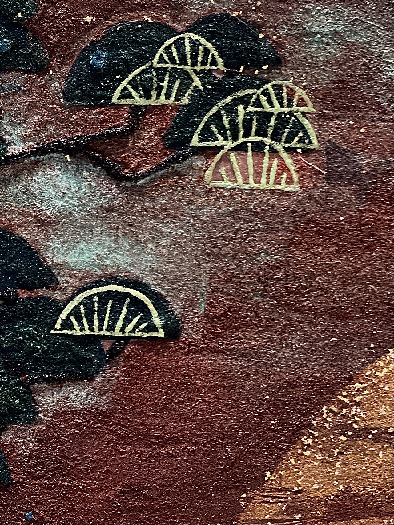 岩彩画｜蘭（图ZMjc5NzEyNjg0） - 绘画 - 站酷设计师芥子yueyue原创素材 - 站酷ZCOOL