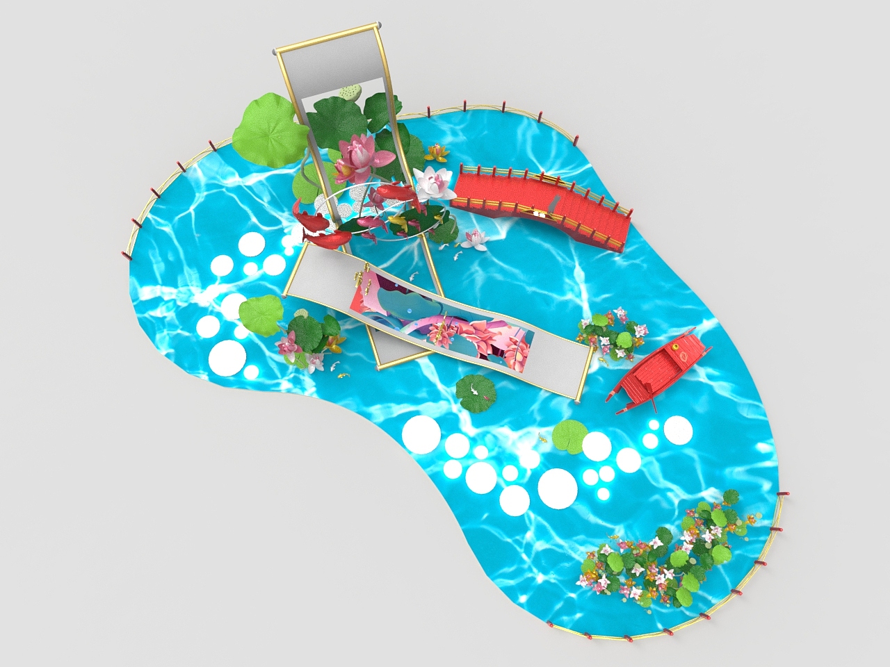 商场美陈（图ZMTgxNzE3MTI0） - 场景 - 站酷设计师璇大妈原创素材 - 站酷ZCOOL