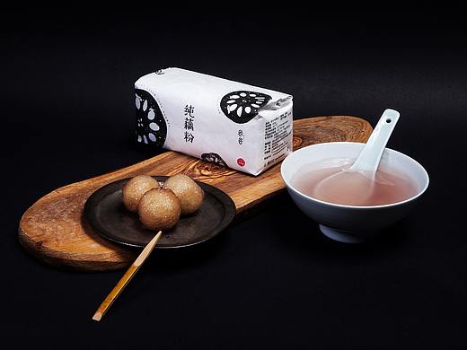 若谷纯藕粉详情页