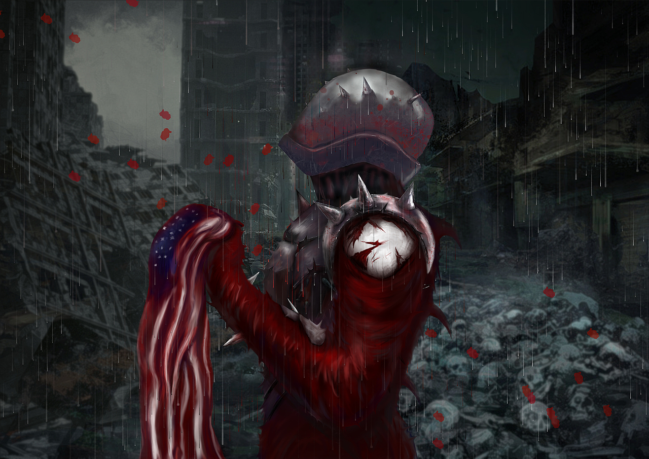 漫威手绘忏悔者苦行僧