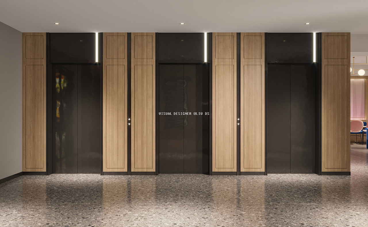 【酒店空间】大堂公区部分（图ZMjI0NzQ1NTQw） - 家装设计 - 站酷设计师刘大帅L原创素材 - 站酷ZCOOL