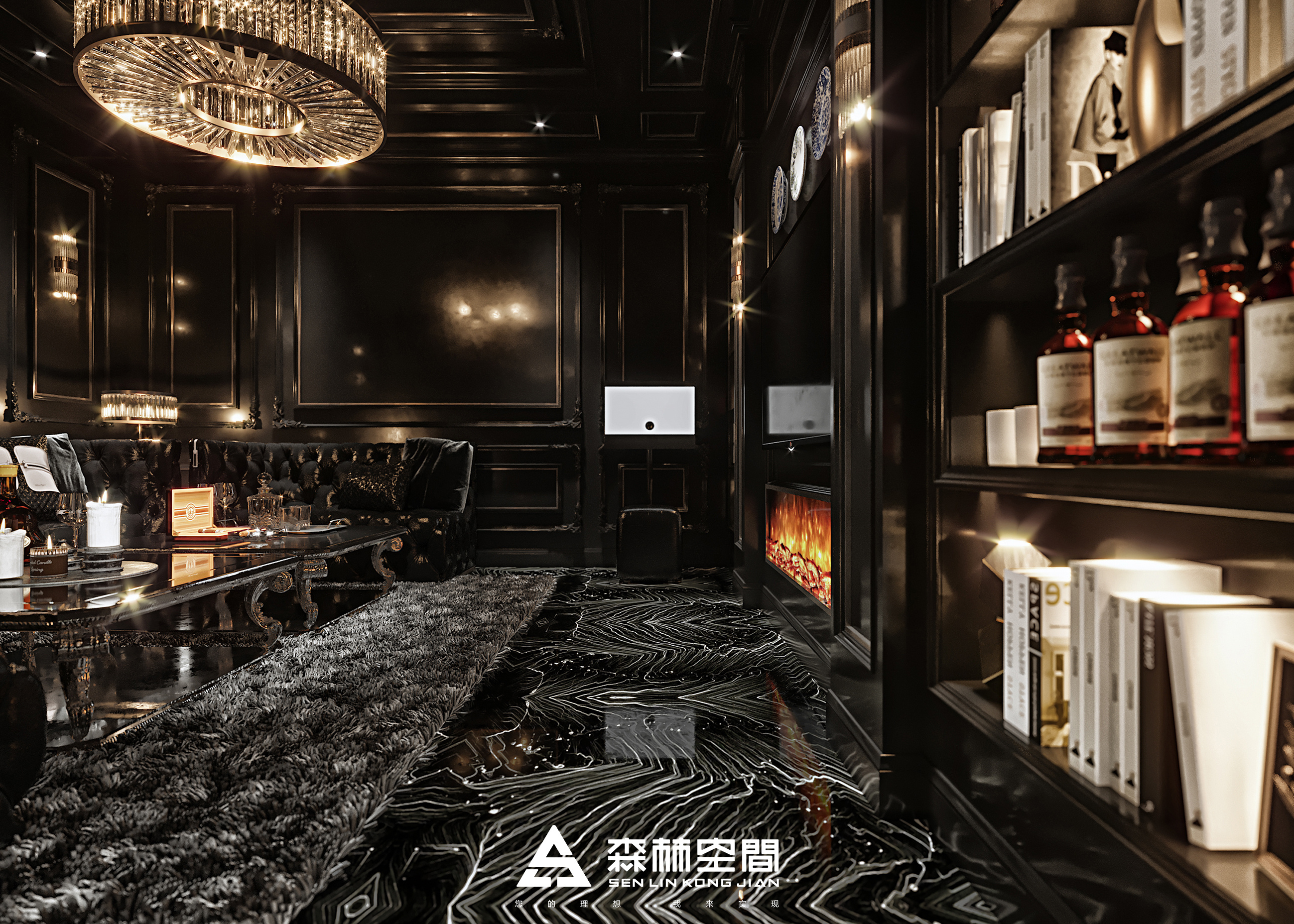 ktv会所 ‖ 顶级奢华「森林空间」