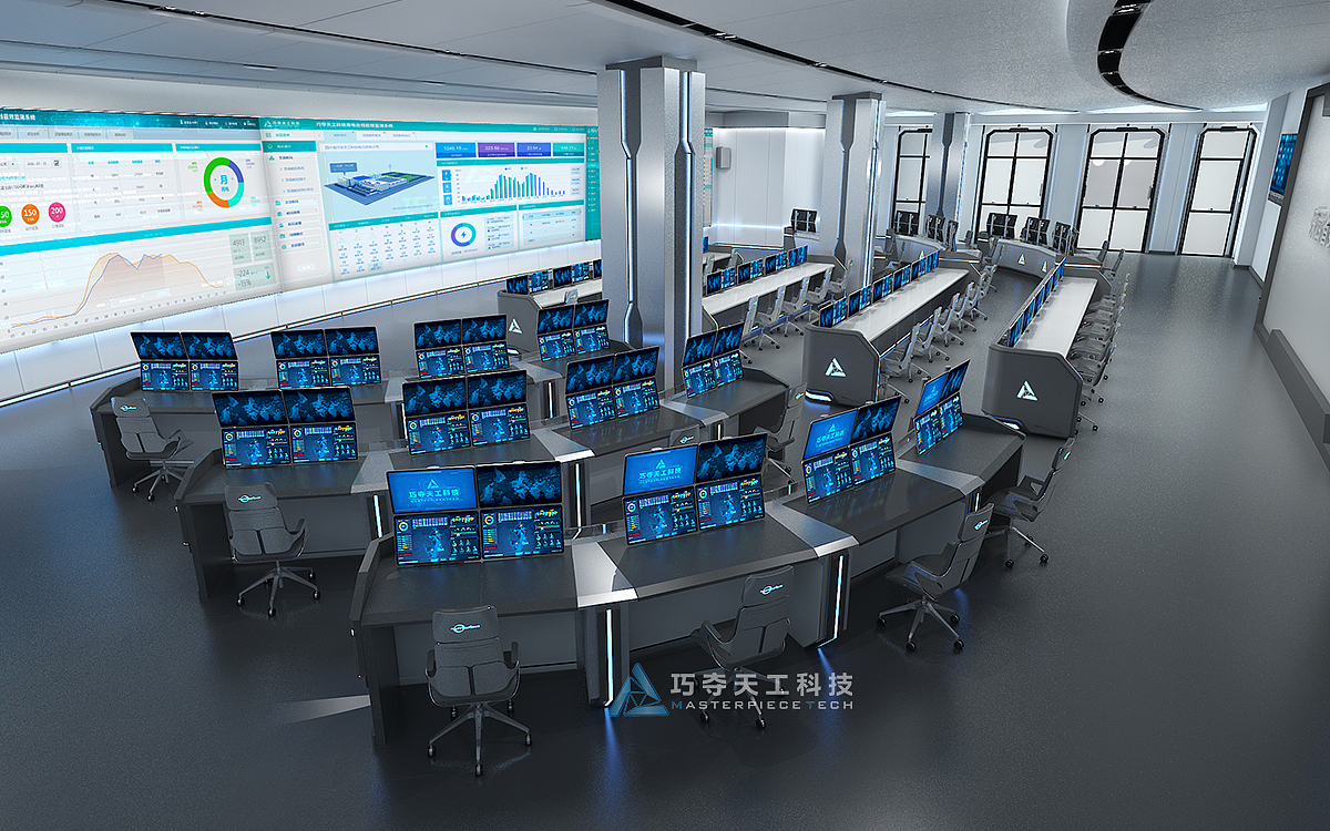 巧夺天工科技-电力指挥中心效果展示（图ZMTc3NzA2NTky） - 建筑/空间 - 站酷设计师巧夺天工科技原创素材 - 站酷ZCOOL