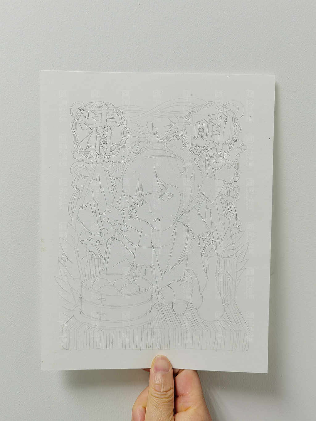 随手绘画《24节气之清明》