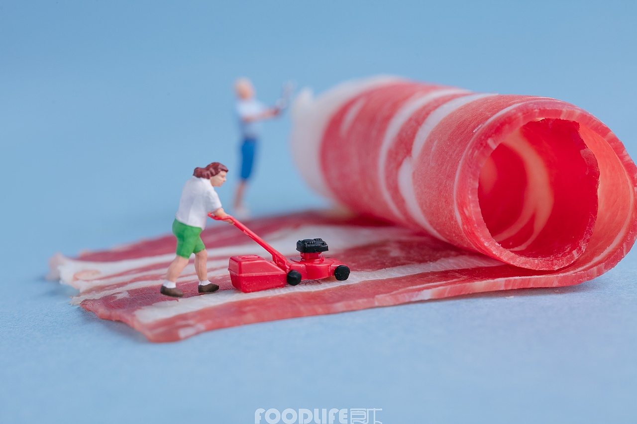 微观摄影火锅食材创意商业拍摄