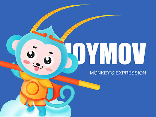 ENJOYMOV畅飞网络飞猴吉祥物设计