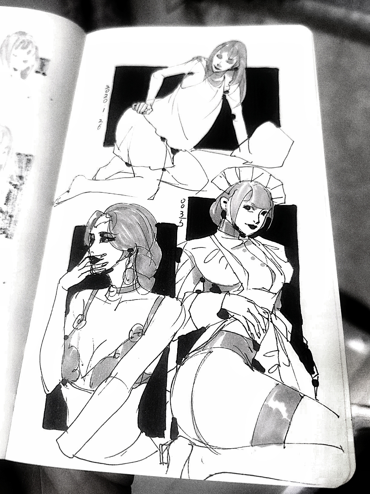 近期速写(照片参考)