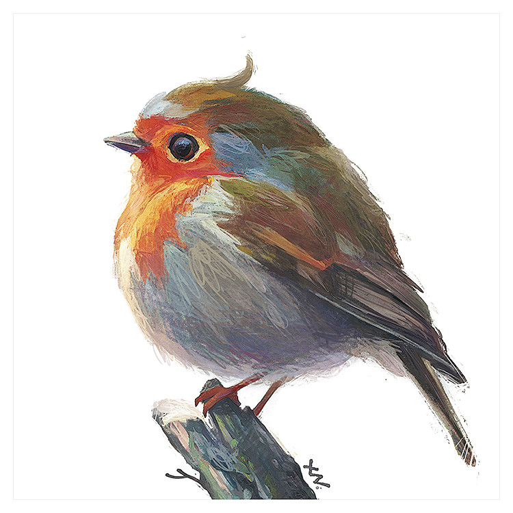 雀|插画|商业插画|雪娃娃童画_原创作品-站酷(zcool)