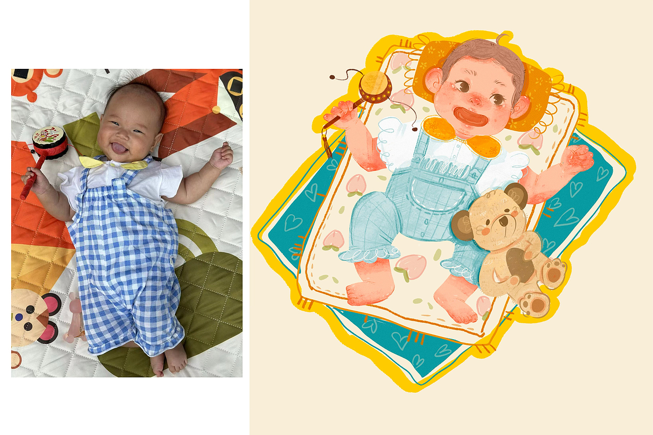 整理了点头像插画（图ZMzcxODA3MzQ0） - 儿童插画 - 站酷设计师肉肥肥原创素材 - 站酷ZCOOL