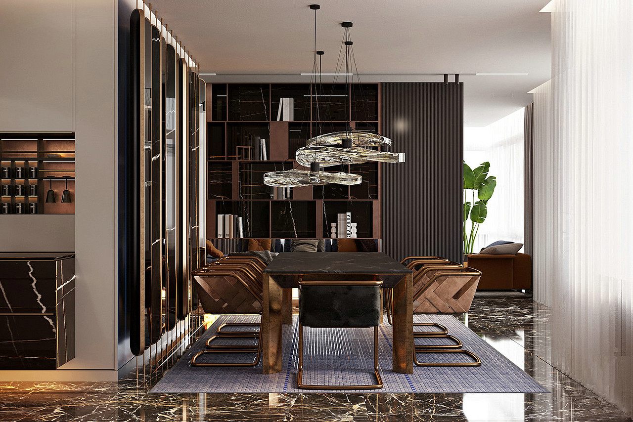 现代轻奢效果表现