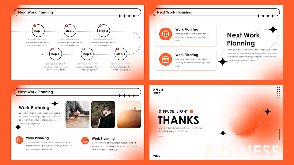 【耀你好看】弥散光现代极简商务时尚PPT（图ZMjg2MjA5ODYw） - PPT/Keynote - 站酷设计师熊猫大人pandaren原创素材 - 站酷ZCOOL