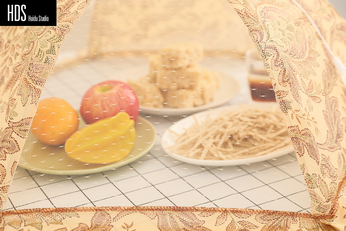 家居用品盖菜罩静物图片拍摄+详情页制作