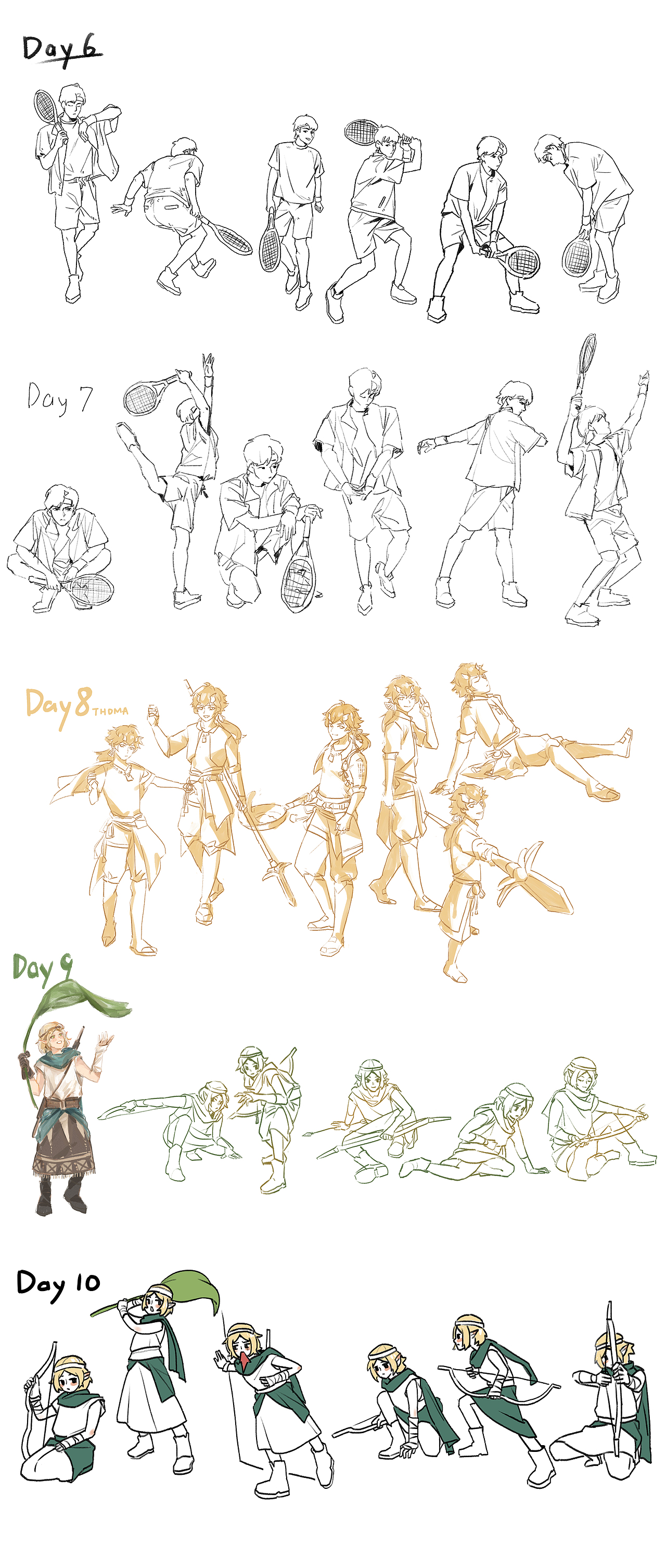 速写60天打卡（图ZMjgzNjIyMTA4） - 创作习作 - 站酷设计师呼鹿原创素材 - 站酷ZCOOL